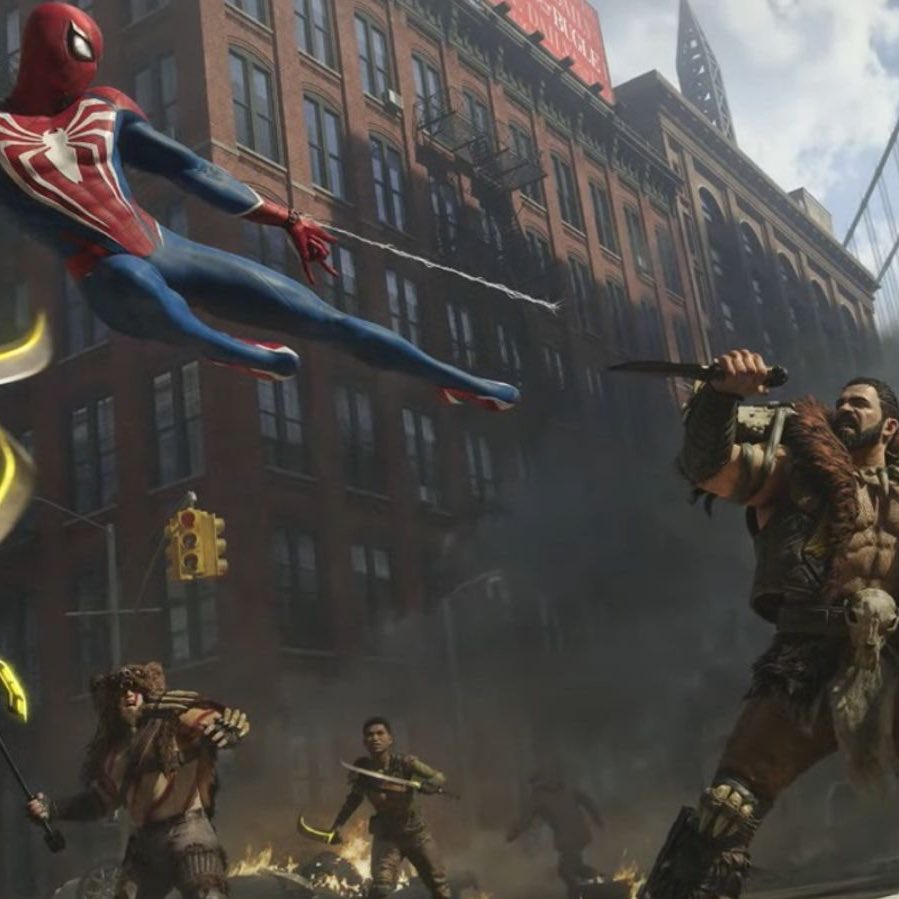 RuleTimeSpace's tweet photo. Who’s going to be playing Marvel’s Spider-Man 2 in Oct.? https://t.co/KZU7tSfnDQ