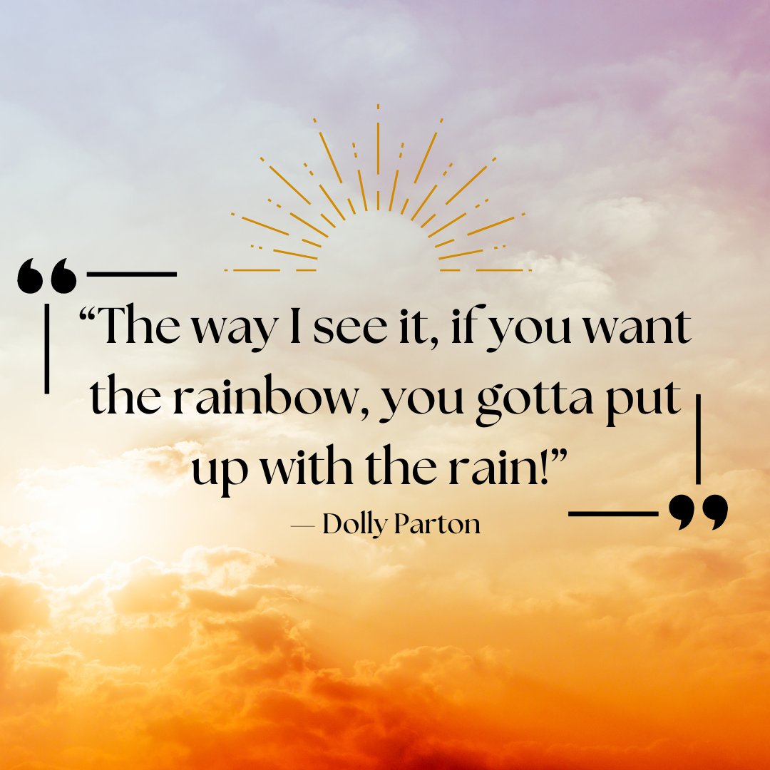 Two things we know: 1) Dolly is always right and 2) if you have too much rain, we're here for you!   Have a great week, friends! 
.
#ServPro #MondayMotivation #HaveAGreatWeek #Inspiration
