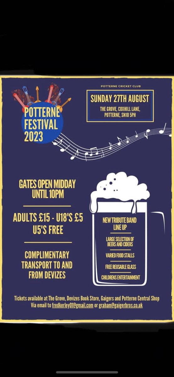 With just under 2 weeks to go until the festival we now have a limited number of tickets left,get yours before you miss out.