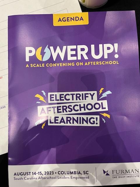 Dr. Tracye Strichik and Cherry Penn from the Alabama Expanded Learning Alliance Team have been invited to join representatives from neighboring states to attend the Furman Riley Institute for the Power Up Conference! #AELA #PowerUpConference