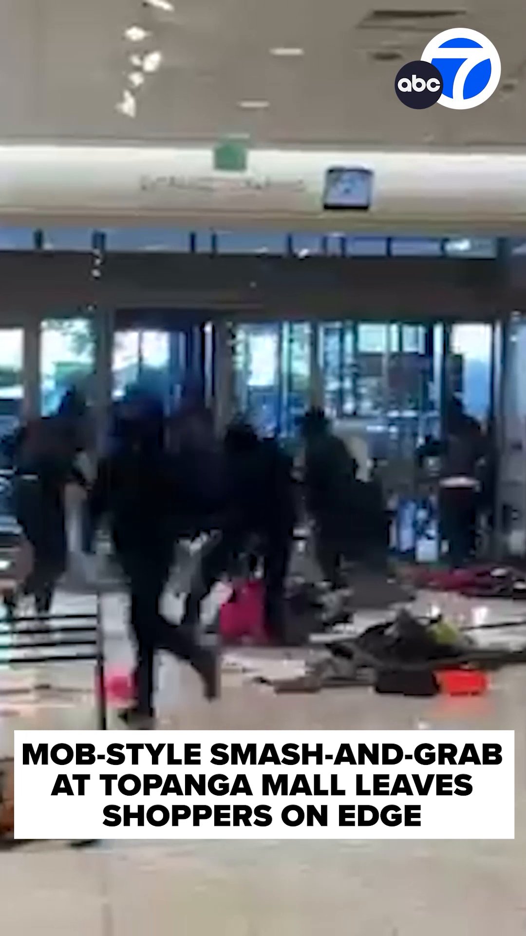 ABC7 Eyewitness News on X: Approximately 30 thieves hit the Westfield Topanga  Mall Nordstrom in a brazen mob-style smash-and-grab robbery over the  weekend. Police say the crooks made off with $60,000 