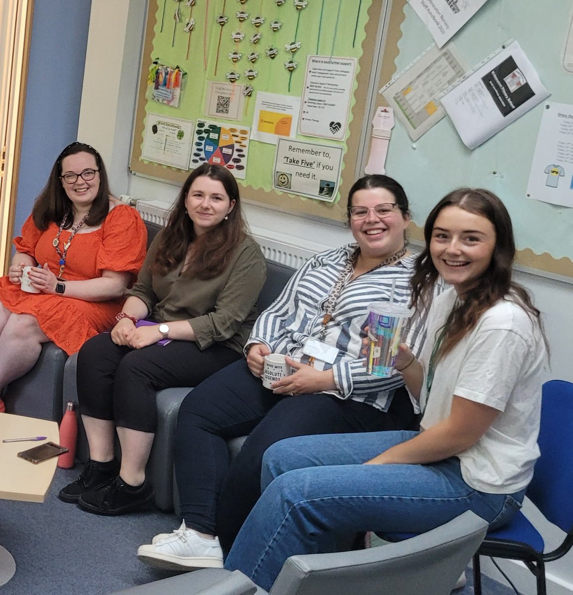 Best way to start a new term...a health and wellbeing breakfast for staff! <a href="/WlhwbChamps/">WL Health and Wellbeing</a> #Kirknewtonfamily #ethos