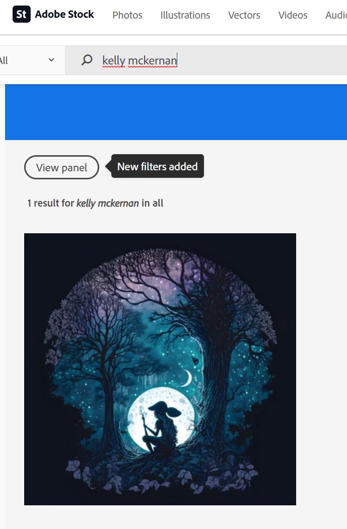 Stretchedwiener's tweet photo. 2 MONTHS LATER...

@adobe is still profiting off the work of artists. https://t.co/exoIZklDWD