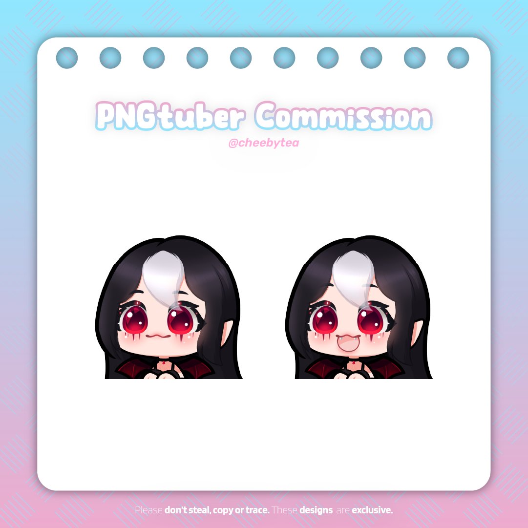 ByWigArt's tweet photo. ꒳୧♡  PNGtuber for @/cheebytea ♡୧꒳
━━━━━━━━━━━━━━━━
~ ⸙ Like and RT is appreciated  Thankew ^^⸙ ~

[#pngtuber #PNGtubers #VtuberUprsing #Vtubers #Vtuber #VTuberAssets #commission #commissionsopen] https://t.co/LCchlrru9r