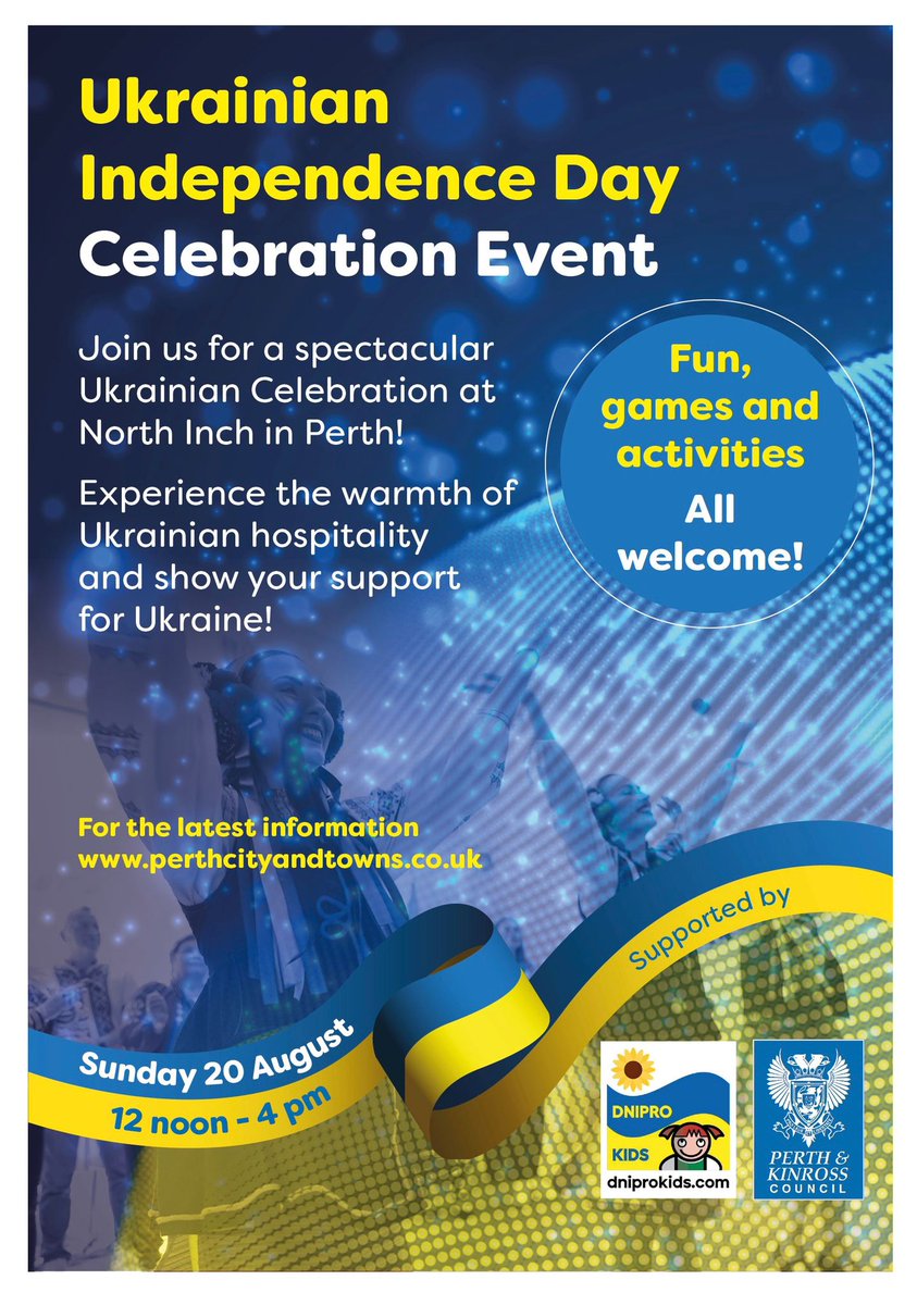 MichelleFrampt8's tweet photo. Head along to what will be a fantastic day of entertainment in Support of Ukraine Independence Day https://t.co/Mdz11AWFG7