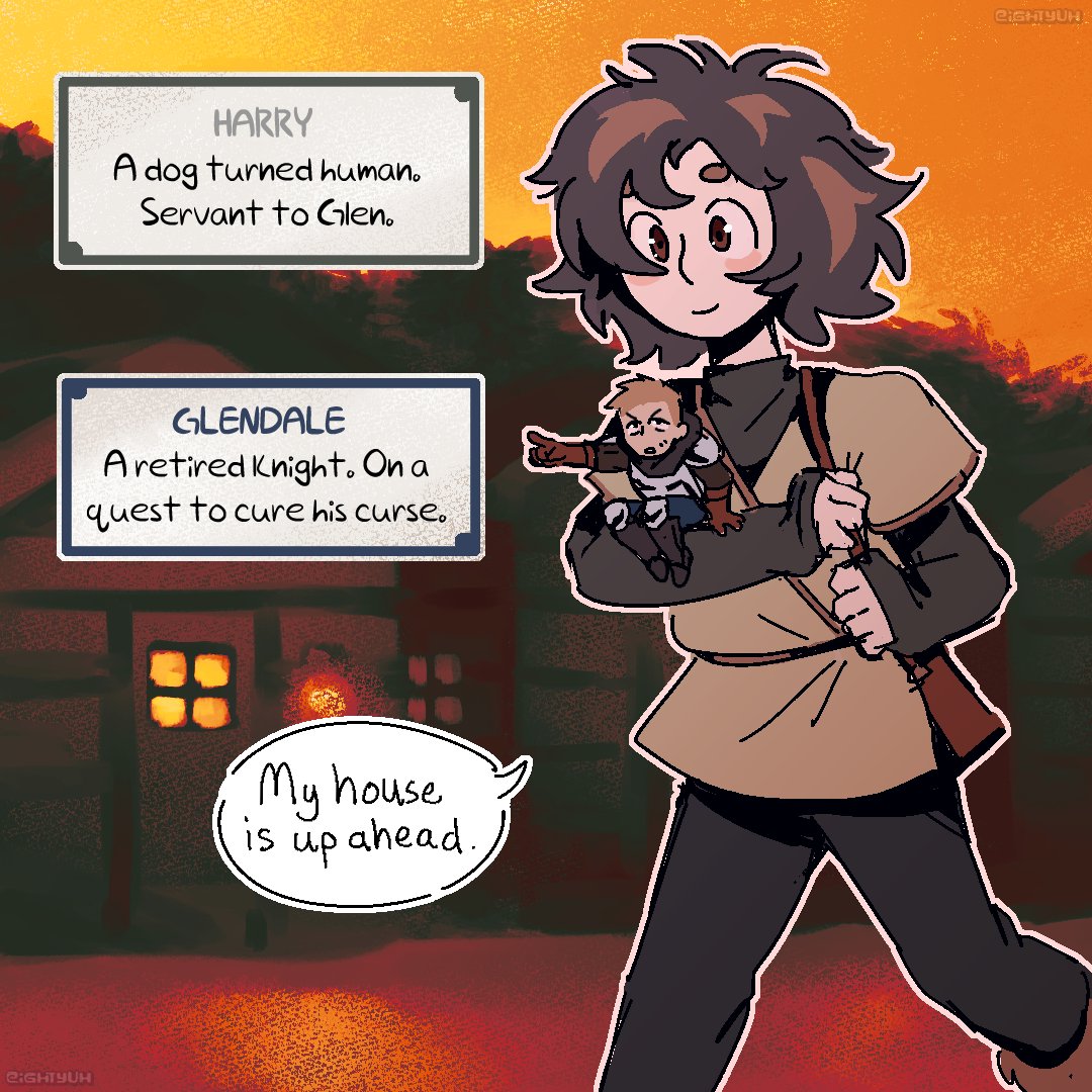 eightyuh's tweet photo. ⚔️🐕 chapter 2 of my webcomic here:
https://t.co/3LU0v1K6Ts https://t.co/SvhzkGJY2G