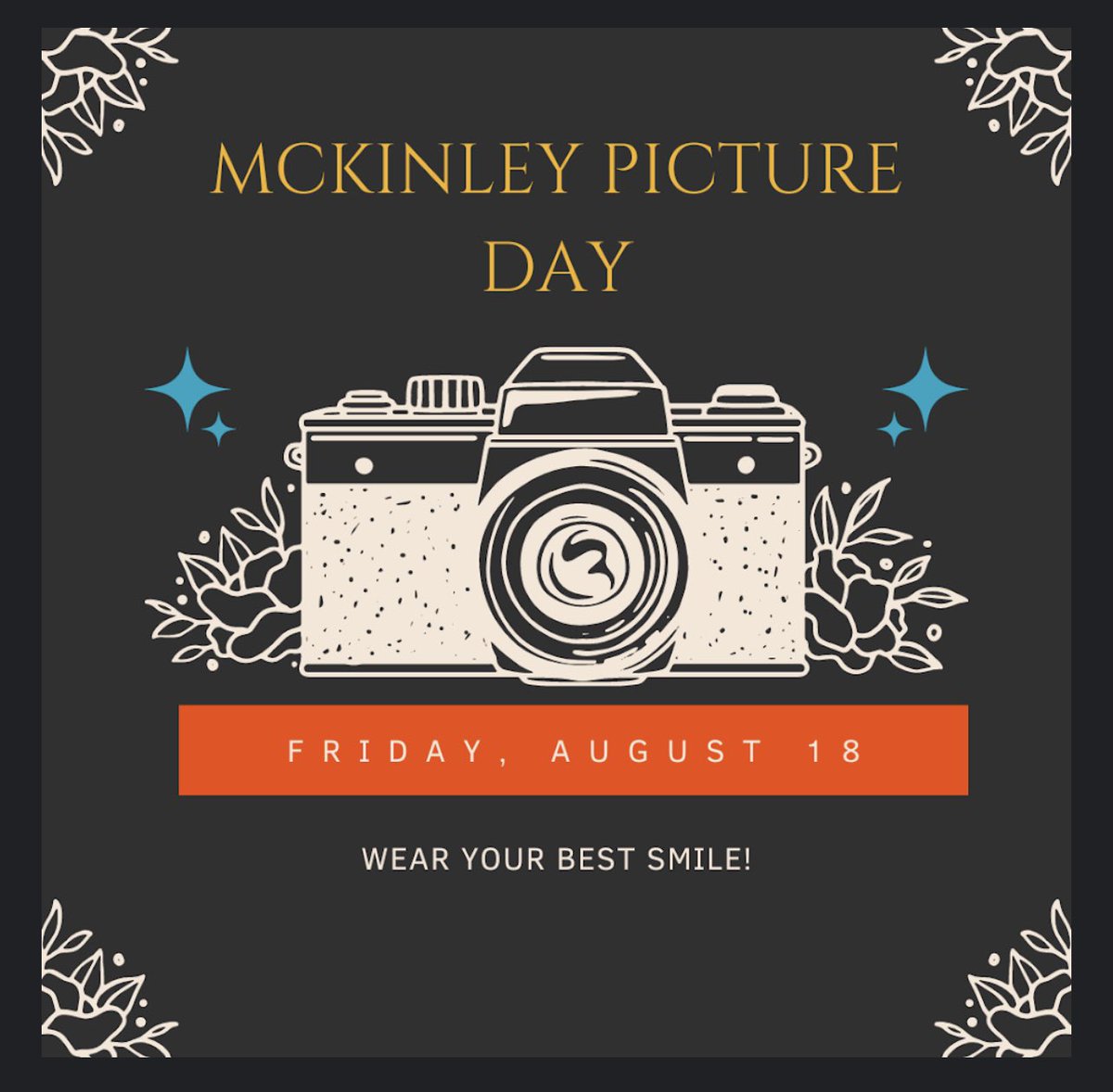 Picture day is coming up 💫