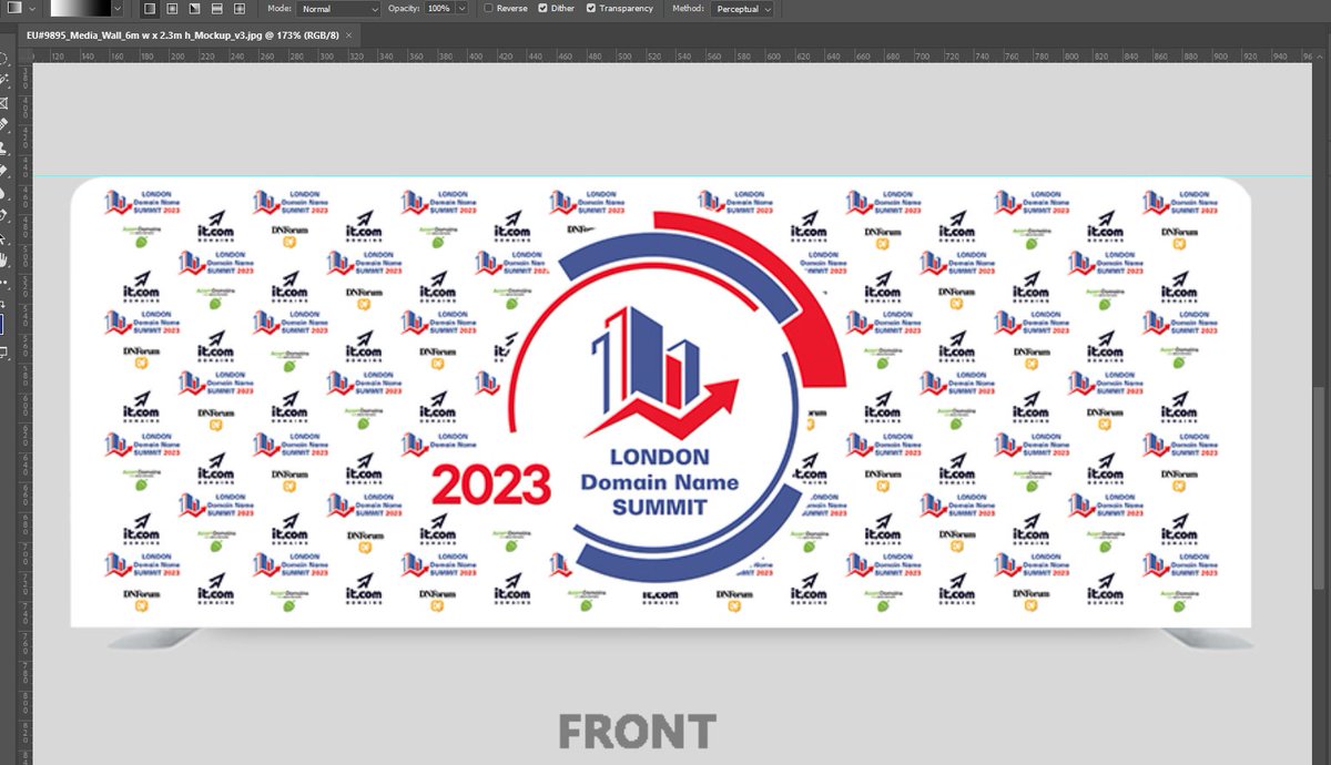 domainsummitcom's tweet photo. 🎉 Exciting update! The London Domain Summit's impressive 6-meter-wide media wall is up and ready! Dress to impress your Facebook friends 😉 Huge shoutout to #BackdropSource for making it happen! 🚀📸 #LondonDomainSummit #MediaWallMagic https://t.co/llVeSbZZ37
