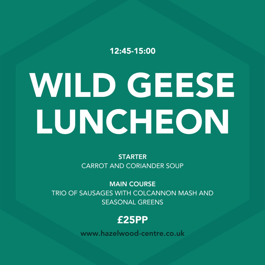 HazelwoodCentre's tweet photo. Join us for lunch before the first game of the season! 🏉

Wild Geese v Farnham 🍀

📆 2 September
🍽 Lunch served 12:45
🏉 KO 15:00
🎟 £25pp

Book now! https://t.co/e9rNx9PyU1 https://t.co/5tNolkYV4s
