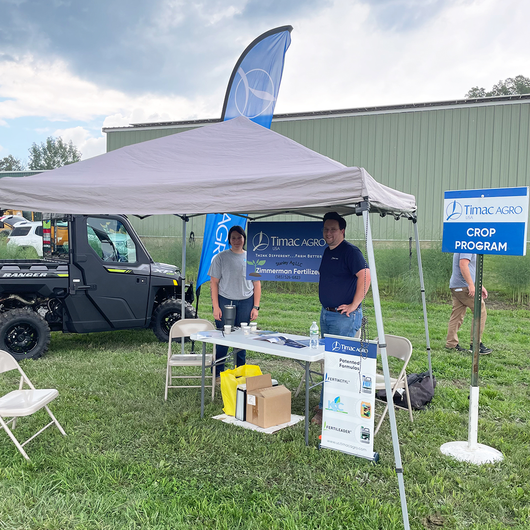 TimacAgroUSA's tweet photo. TIMAC AGRO was represented on a beautiful day at the NY Grape Growers Equipment Rodeo last week. The event was held at Wagner Vineyard, with its great views, and was a chance to talk with growers on #grapeπ nutrition, fertilizers and pair our technologies with #farmpractices. https://t.co/Jg1r0YUsa2