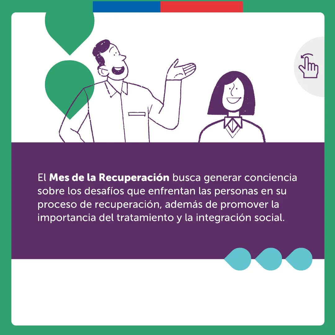 SENDAElQuisco's tweet photo. Agosto #MesDeLaRecuperación del consumo de alcohol y otras drogas, los invitamos a ser agentes colaborativos del proceso que enfrentan las personas con consumo problemático de sustancias. 
Escuchemos, apoyemos y acompañemos a quienes han decidido el camino hacia la recuperación. https://t.co/P1BhM7jzbv
