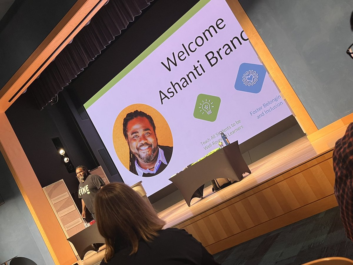 Keynote from <a href="/BranchSpeaks/">Ashanti Branch</a> reminds BRSSD educators that taking off our masks helps us to
get real with our students and see our collective humanness.