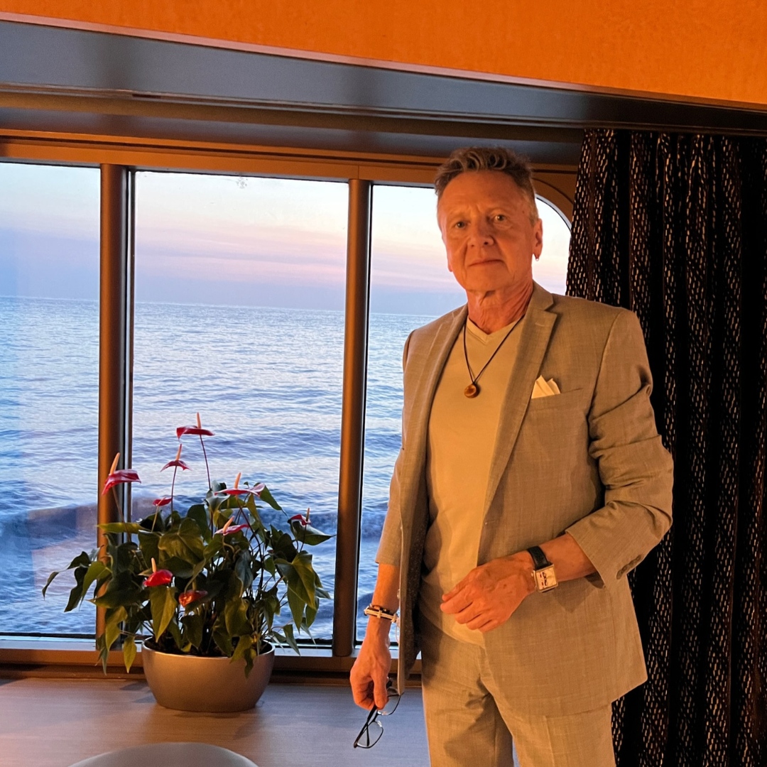 Loved seeing this beautiful sunset over the water on the Dave Koz &amp; Friends at Sea cruise. 🌅 🌊