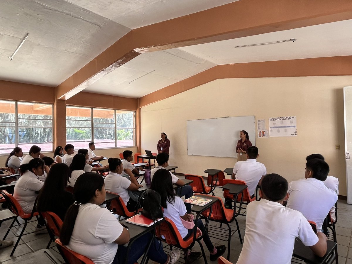 CecyteHuautla's tweet photo. Hoy el CECyTEH Plantel Huautla, les da la más cordial de las bienvenidas a todas y todos los estudiantes de nuevo ingreso, y les desea el mayor de los éxitos en esta nueva etapa que están por iniciar. ¡Bienvenidos! 📚🍎

#OrgulloCECyTEH https://t.co/RK7PKEQp2W