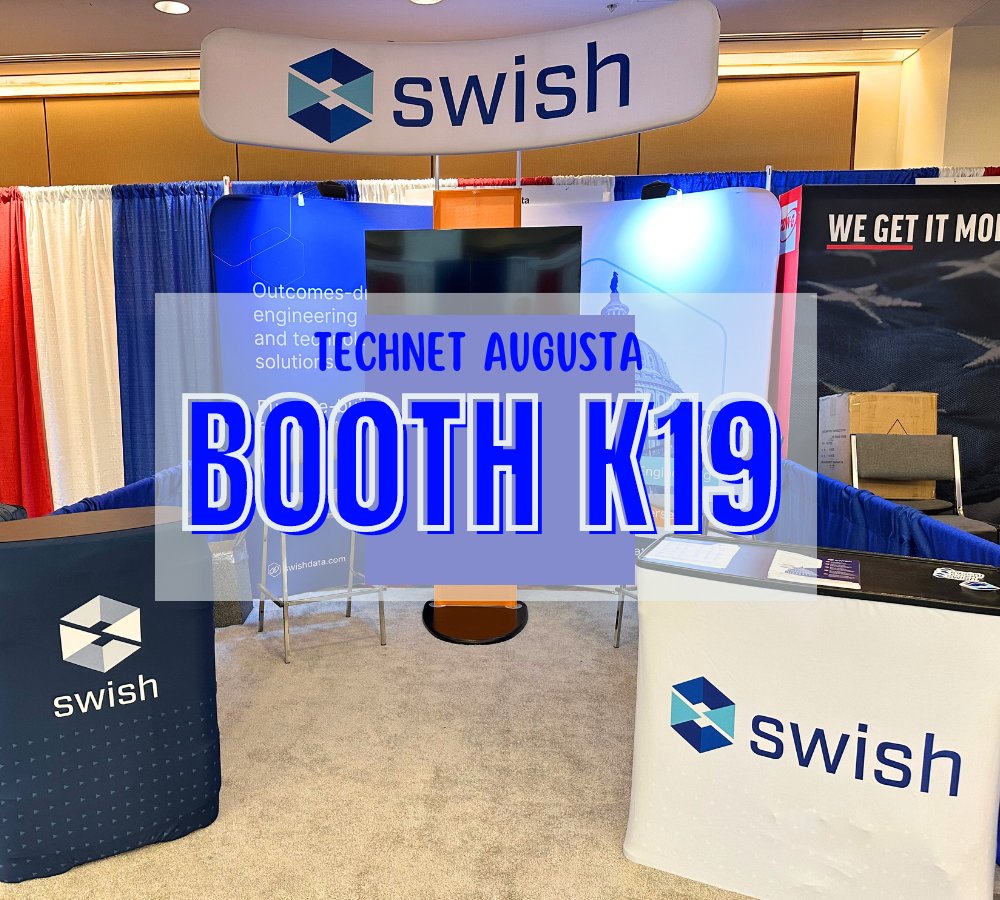 We're set up and ready for you! Don't forget to swing by booth K19 at AFCEA's TechNet Augusta!