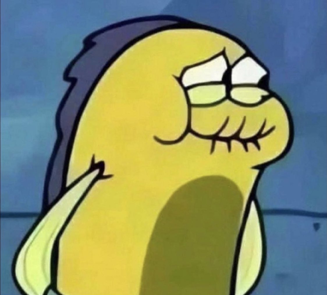 Me trying to hold back a rude comment when I’m in a bad mood