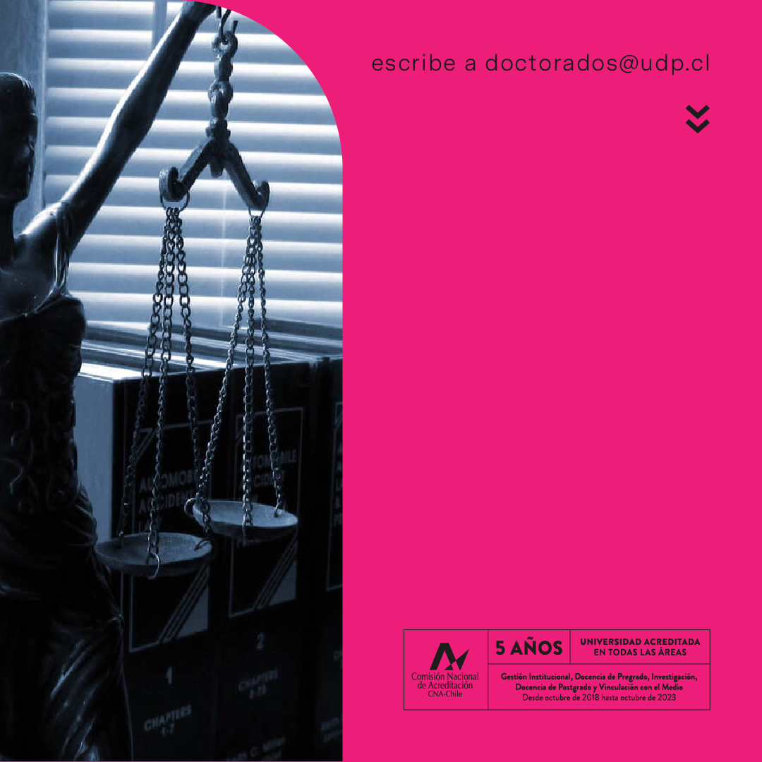 🔜El próximo martes 29 de agosto comienzan las postulaciones para la admisión 2024 de nuestro Doctorado en Derecho <a href="/udp_cl/">UDP</a>, programa acreditado por la CNA, que es dirigido por el destacado académico <a href="/JavierCouso6/">Javier Couso</a>✅

📲Obtén más información:⁣⁣⁣⁣⁣⁣⁣⁣ qrcd.org/3Zx6