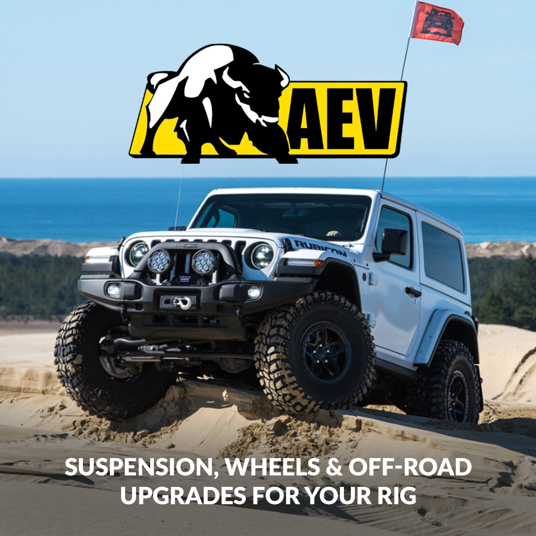 Whether it's conquering trails or cruising through town, AEV ensures unmatched performance and style. 😎 Shop AEV Parts: buff.ly/3cRXCLj 
.
.
#northridge4x4 #nr4x4 #northridgenation #deals #jeepjl #jeepjk #jeepjt #jeep #industryleader #overland #overlanding #offroad