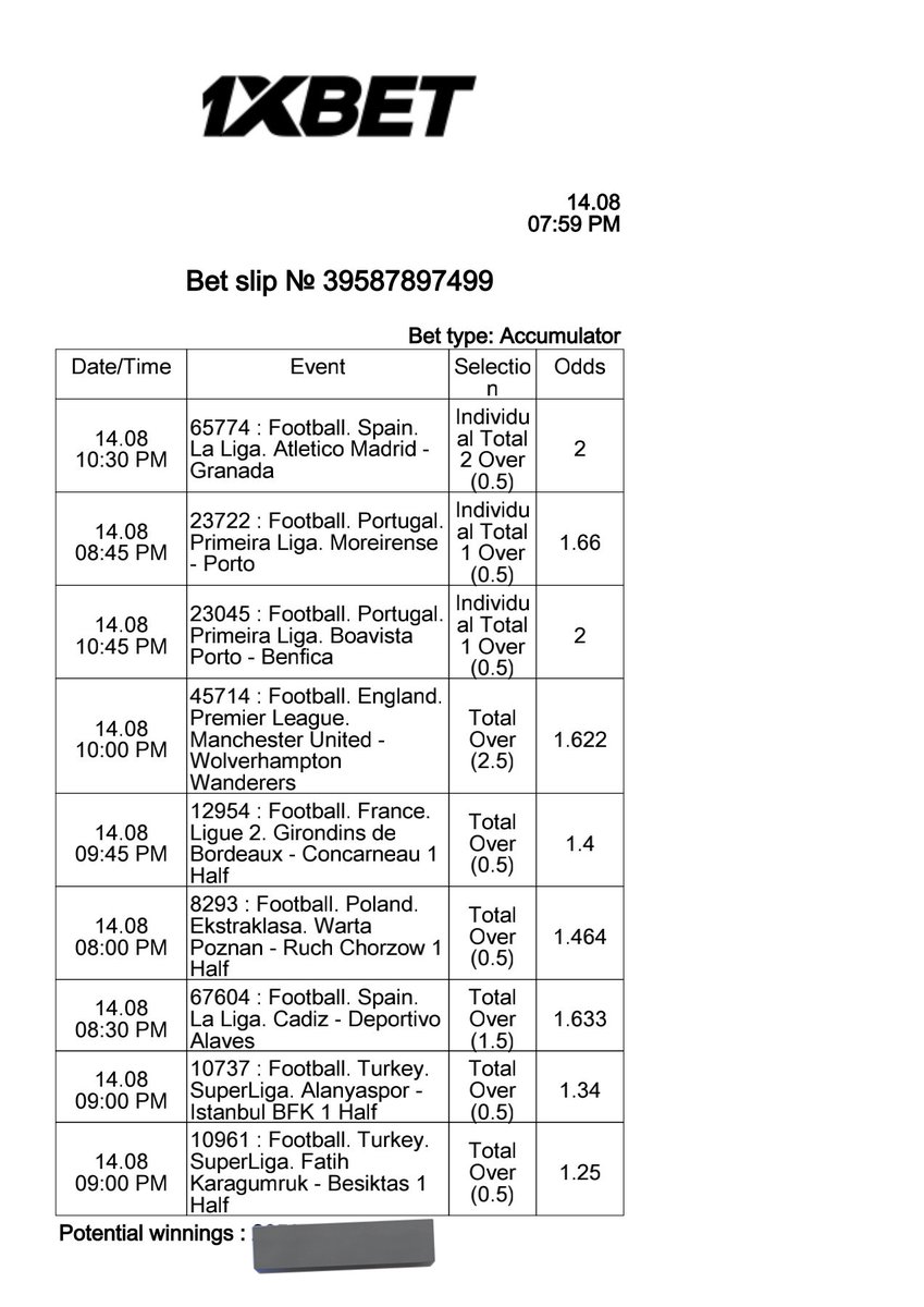 Onorpik's tweet image. We try these 60+++ odds tonight
Global Code: QLJGR
If not yet in the best site then;
Use this link to register 👇
👉 clcr.me/nJij3E
Promo code GABRIELMO