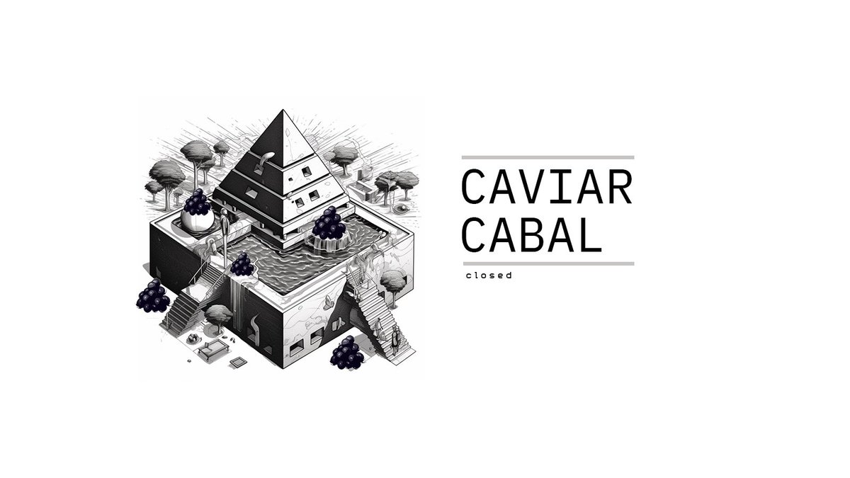 The Cabal is now CLOSED once again.

If you have made it you’ll receive a DM from us within the next 24 hours 🫡

For those who didn't make it this time, you may get another chance in the future 👀