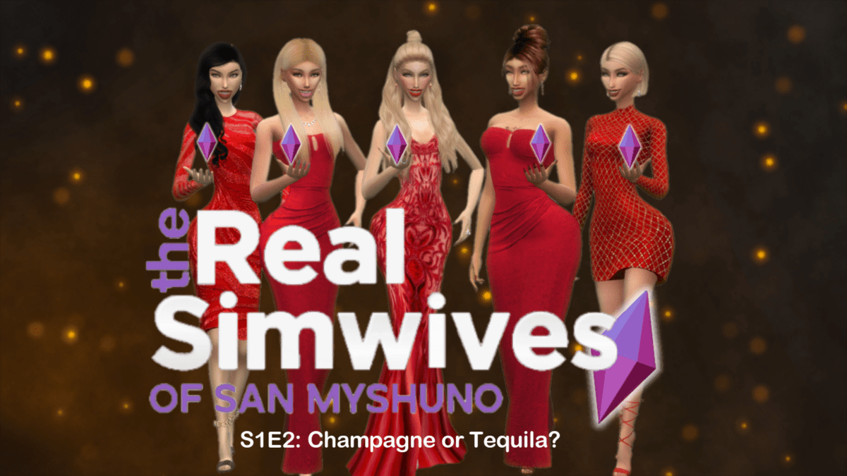 RealSimwivess's tweet photo. The Real Simwives of San Myshuno are BACK for another episode! And this episode.. sparks fly over champagne and tequila! Watch below!

https://t.co/tS0D0yF49o

@PlumbobParti @TheSimmersSquad @thesimsrepproj @SimsCreatorsCom #bravo #realhousewives #Sims4 #realsimwives https://t.co/DAihZqjFpY