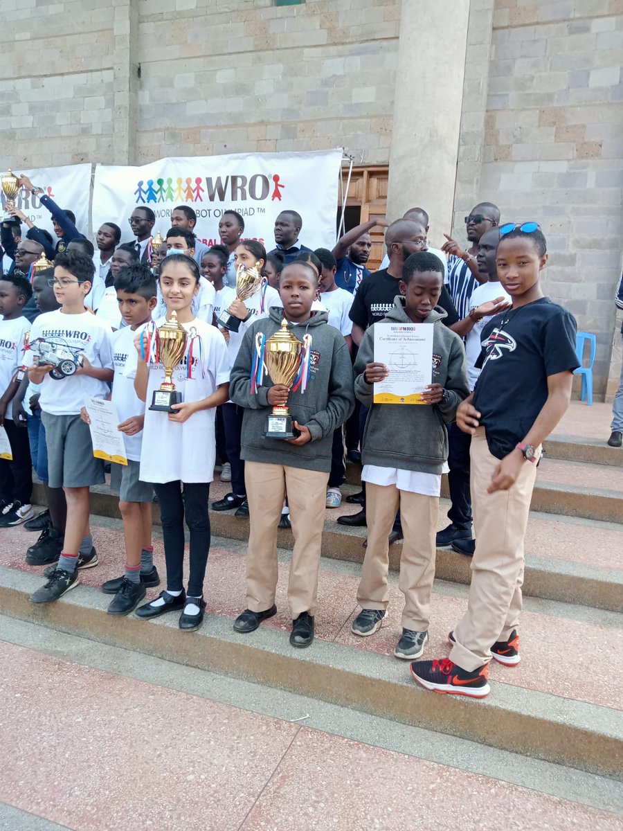 Merishaw Debuts and Conquers at the WRO 2023 Kenya Edition

Merishaw School's Robo Team (Junior Category) and The Vex Team (Senior Category) emerge victors in the World Robot Olympiad (WRO) that went down from 10th to 12th August at Moi Girls Nairobi.
