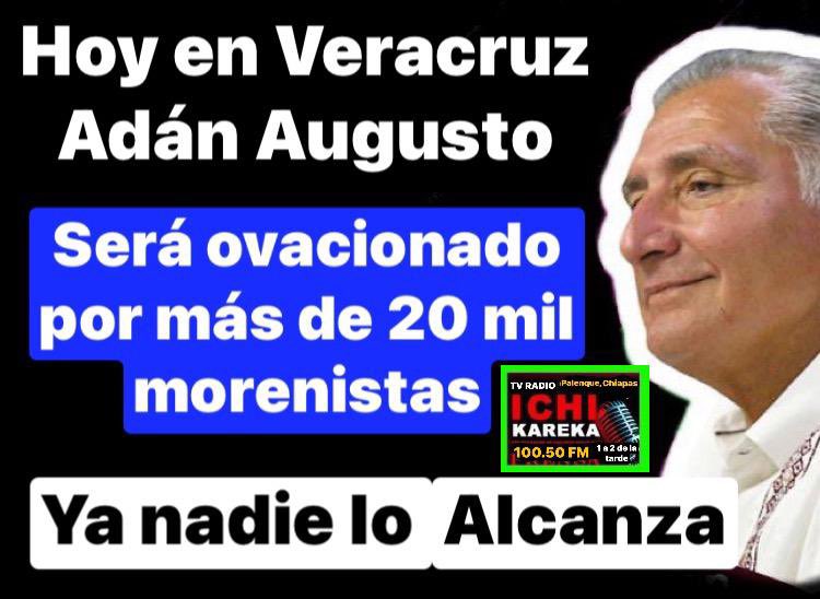 ichikareka's tweet photo. ADÁN AUGUSTO ESTÁ GANANDO EL LIDERAZGO DE MORENA POR SU PODER DE CONVOCSTORIA.
Lea nota en el Facebook de Mike Canseco https://t.co/usjx9Ffn3l