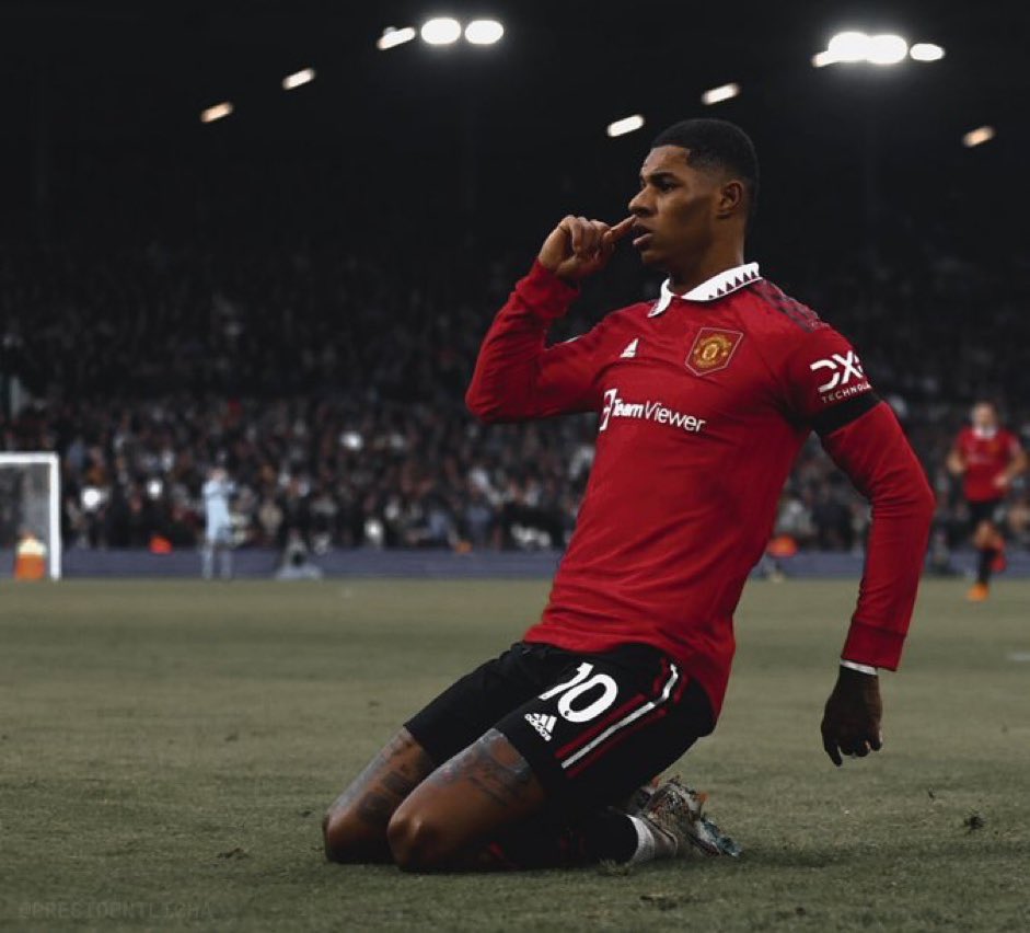 Rashford season-wise, 18/19 : 21 G/A 19/20 : 31 G/A 20/21 : 34 G/A 22/23 : 39 G/A How much do you think he will contribute this season?
