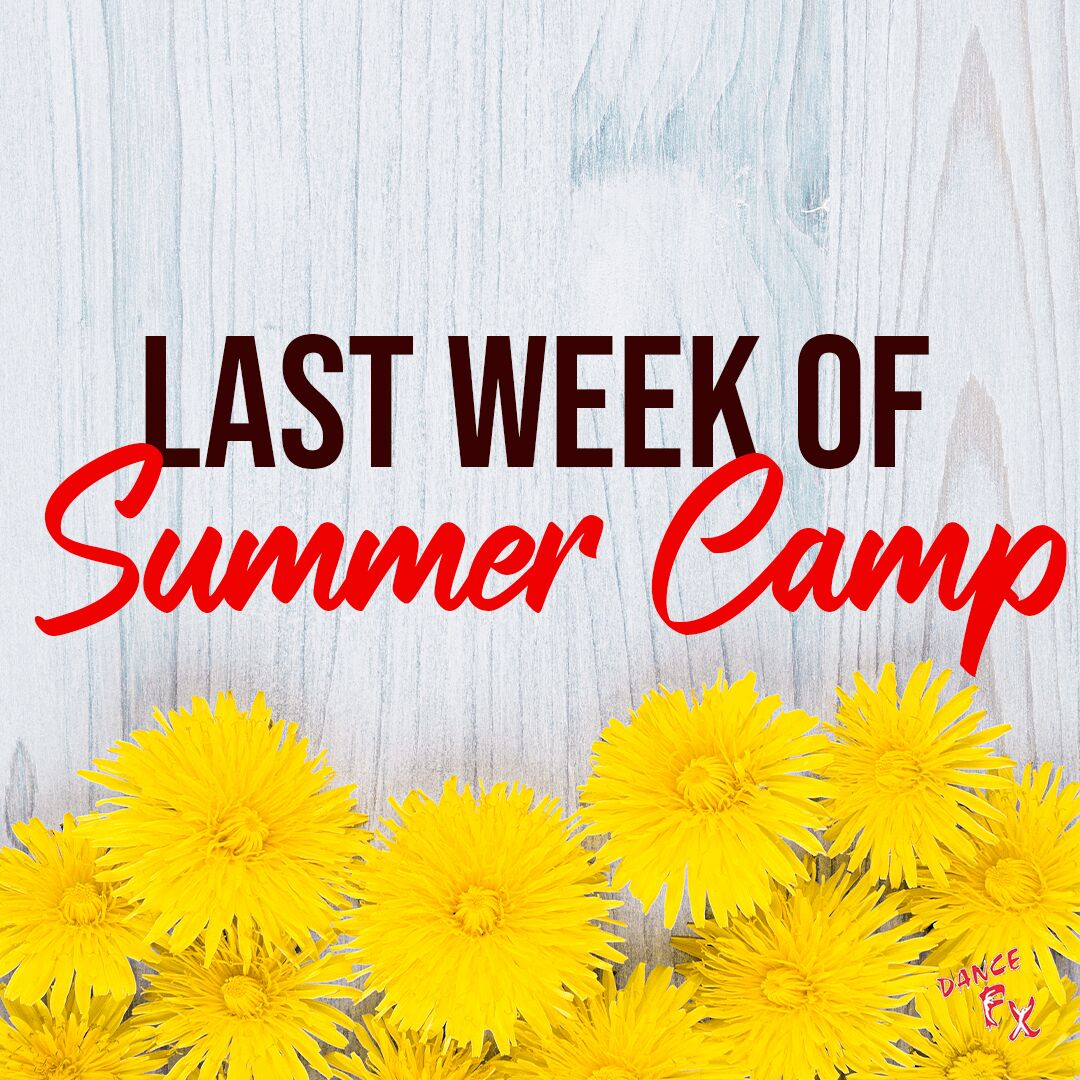 We can't believe it's almost over! We will truly miss summer camp with all our little dancers and we can’t wait to see you all at camp next year. #summercamp #Summertime #dancecamp