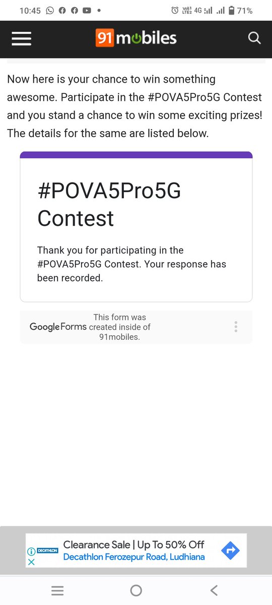 gsrana4580's tweet image. Done ✅
#POVA5Pro5G 
#LightUpYourPower
@91mobiles 
Tagging
@preetgs45 
@ChilledSup 
@mkrana4580