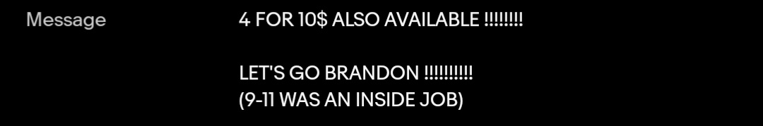 TripleCCC716's tweet photo. By far the wildest seller offer I've ever received on #eBay. Price was $3.16 so he spoke to my wrestling side and I bit lol https://t.co/8Gozzzeqp5