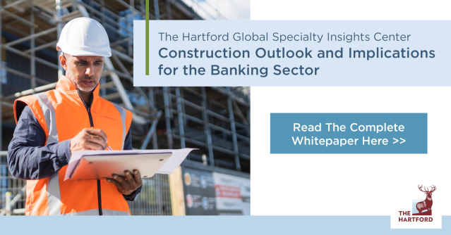 The Hartford Global Specialty Insights staff examines the residential and non-residential construction market and related implications for the banking sector. Read the full whitepaper here: ms.spr.ly/60039ykjU #IWork4TheHartford bit.ly/3qouzpx