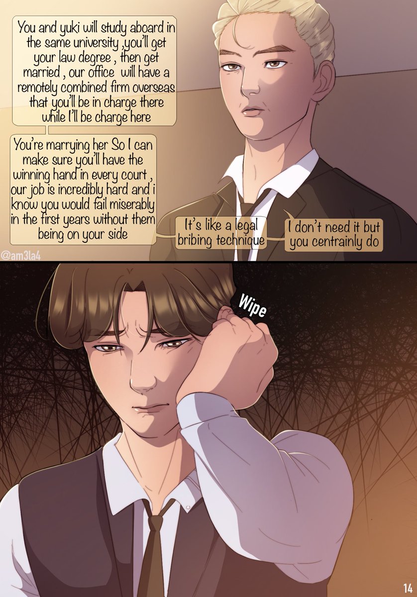 Am3la4's tweet photo. [5/5]

Patreon link ⬇️ : https://t.co/6bgzQFWoTK

all characters are not real and don’t connect to the real people in any way 📍

In summery ; jk’s father wants to do an arrange marriage to secure jungkook’s future. The engagement will take place in 3 weeks , and the marriage after they graduate college .

#taekook #kooktae #vkook #kookv #taekookau