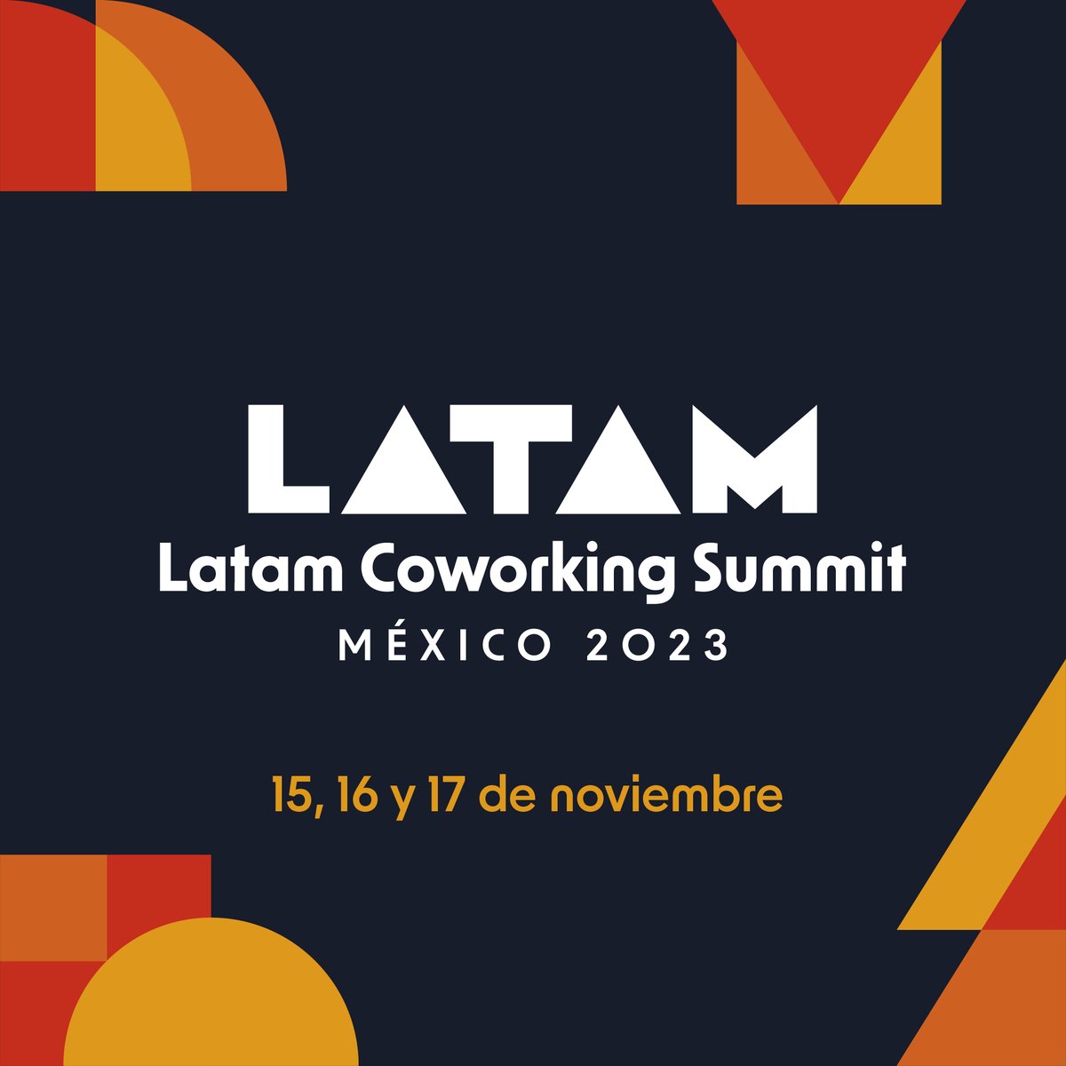 ¡Nos emociona compartir que seremos co-organizadores de @latamcoworking Summit, el encuentro más importante de la industria latinoamericana de espacios flexibles de trabajo!💥

Espera más noticias muy pronto y prepárate para formar parte de esta increíble experiencia #LCS23