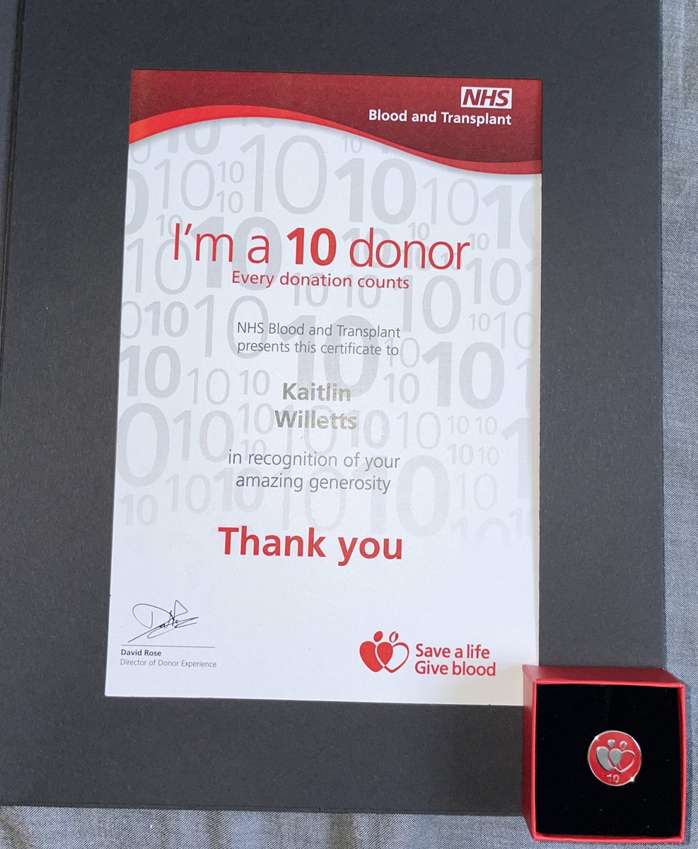 Proud🩸 I started being a blood donor when I lost my close family friend to leukaemia (blood cancer) and wanted to try and make a difference to someone’s life. Beth is my reason why🩸
