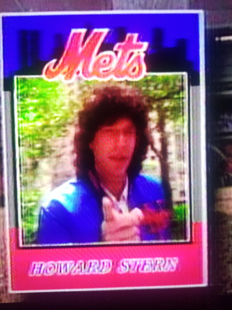 @sternshow was watching Once Upon a Time In Queens and this popped up.....#86Mets #HowardStern