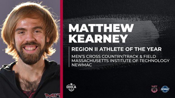 Congratulations Matthew Kearney on being named D3CA Regional Student-Athlete of the Year! mitathletics.com/news/2023/8/14…
