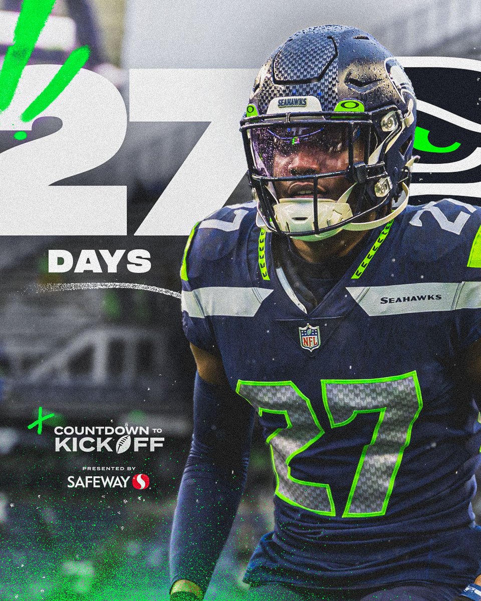 Getting closer. 

<a href="/_Tariqwoolen/">Tariq Woolen</a> days until we kickoff!