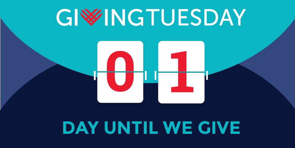 Tomorrow's the day. Let's create a wave of generosity and inspire millions to center generosity in their lives each and every day. #GivingTuesday