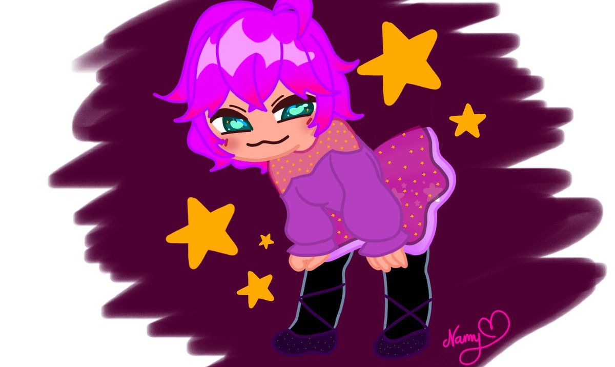 eignami's tweet photo. Yo se que no ha habido videos nuevos en yt, peeeeeeero ya saben como es eso de la edición, lo q si es q he comenzado again en el dibujo y tratando de aprender del digital, que tal lo ven? https://t.co/HdecjOkKd1