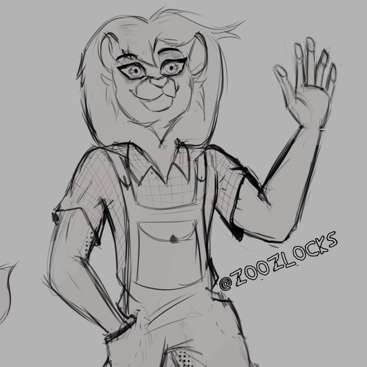 ZooZwaves's tweet photo. Quick commission sketch done for @ItsNathan23 
I'll soon make a post with prices and examples for my commissions, but you can DM me already for a commission if you'd like! https://t.co/jNMaqI4Ej0