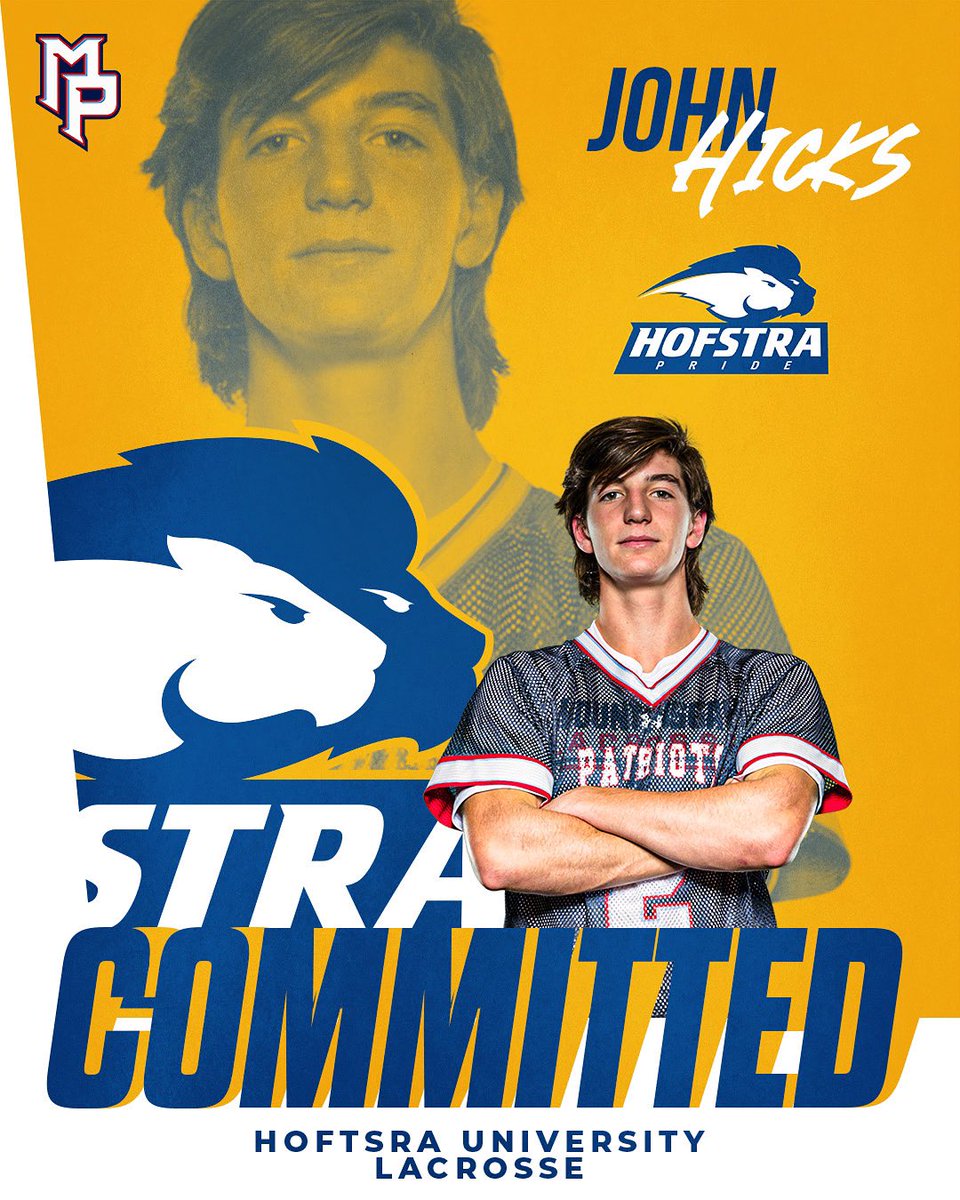 🚨Make that our 10th commit in Pisgah boy’s lax history! 

Huge congratulations to John Hicks ('24) for committing to Hofstra University! We are excited to watch him represent us at the next level. 

#WeArePisgah | #BuildALegacy