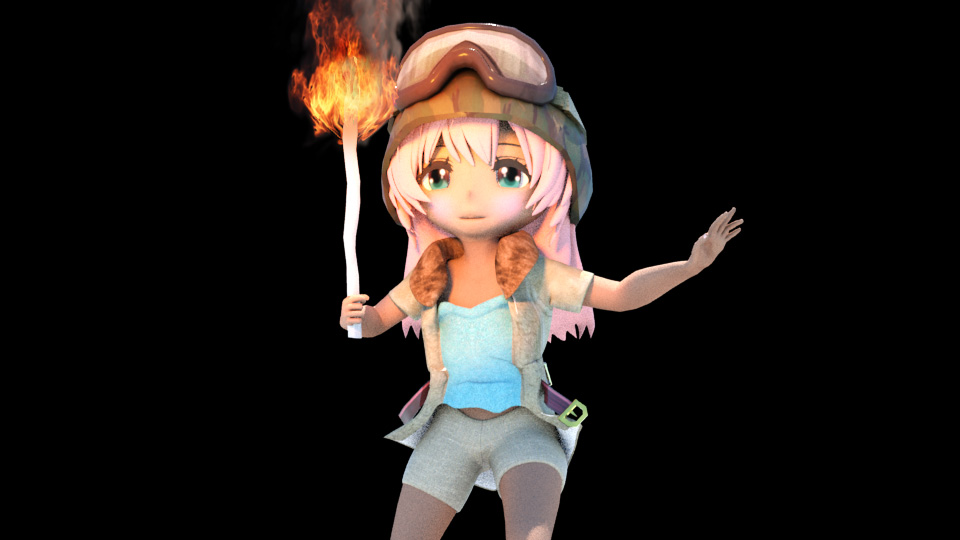 poly_police's tweet photo. このアカウントの最初のキャ���を見直してみた。stylized characterのデザインはAI丸投げより、自分でやった方が良かったかな。自分、この手のキャラのモデリング技術に対して、進歩がないのだけは痛感。#3dsMax #VRay #Maya #stablediffusion #AIイラスト #3DCG https://t.co/Sr82gw9z09