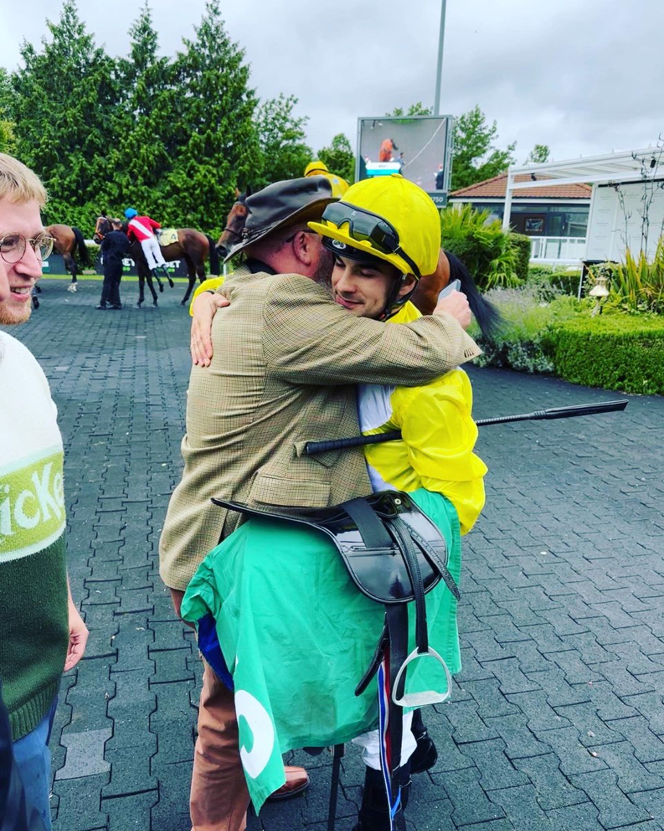 KeepKicking_'s tweet photo. That one was for Jackie ❤️ 

Caelan wins on debut @kemptonparkrace under a brilliant ride from @SC_Cherchi ✔️

Only days after his part owner Jackie Ling lost her battle with cancer, I’m sure she is smiling down on us today and I’m delighted @ductcleandarren could be there ❤️ https://t.co/0Q29mZet5f