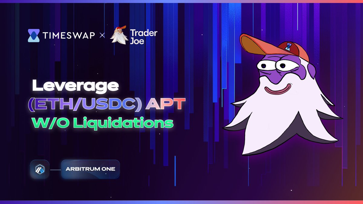 TimeswapLabs's tweet photo. 1/ Gm Time Travelers 🧑‍🚀 and Joe Army 🧑‍🌾!

The @traderjoe_xyz pool is back again with a better bargain!

🚨🚨 Leverage ETH-USDC $Auto-Pool Token at 1% APR🚨🚨

Make money with a new harvest👇 (1/4) https://t.co/GC4HDiTjuQ