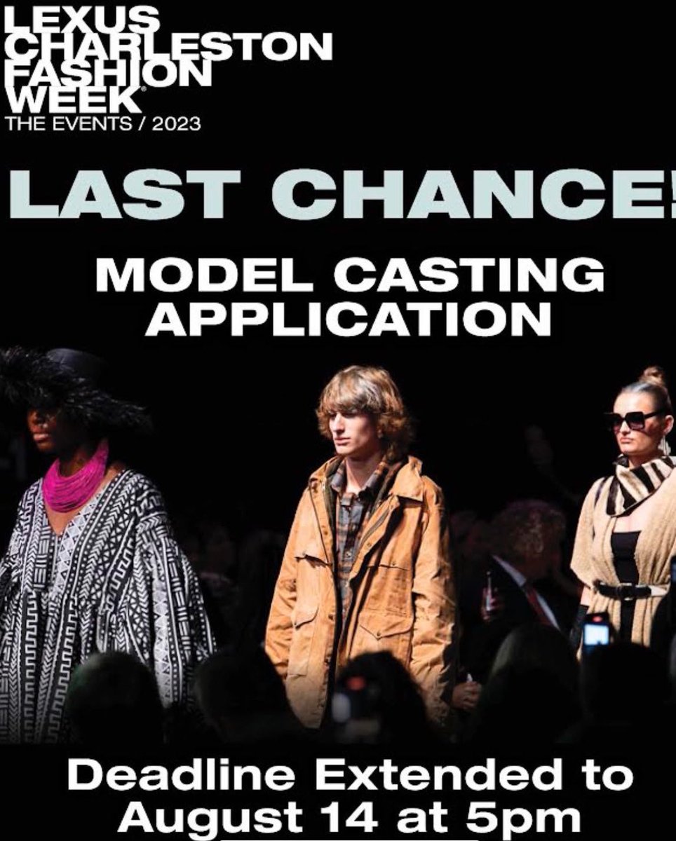 Charleston Fashion Week, The Events tweet media