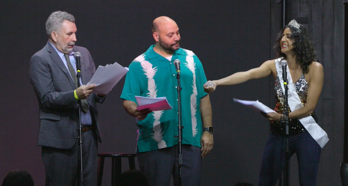 Thrilling Adventure Hour (@thrillingadv) on Twitter photo A brand new Thrilling segment is up, wherever you get your podcasts!
Miss America, "Here She Is" introduces a new hero to the TAH world. Starring <a href="/vellalovell/">Vella Lovell</a> <a href="/captdope/">colton funn</a> <a href="/MarkGags/">Mark Gagliardi</a> <a href="/Annie_Savage/">Annie H. Savage</a> & Craig Cackowski.
RSS: tinyurl.com/ThrillAdv A brand new Thrilling segment is up, wherever you get your podcasts!
Miss America, "Here She Is" introduces a new hero to the TAH world. Starring <a href="/vellalovell/">Vella Lovell</a> <a href="/captdope/">colton funn</a> <a href="/MarkGags/">Mark Gagliardi</a> <a href="/Annie_Savage/">Annie H. Savage</a> & Craig Cackowski.
RSS: tinyurl.com/ThrillAdv