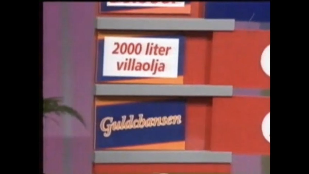 Jag vill höra en P3 dokumentär om alla som vann 2000 liter villaolja på Bingolotto.