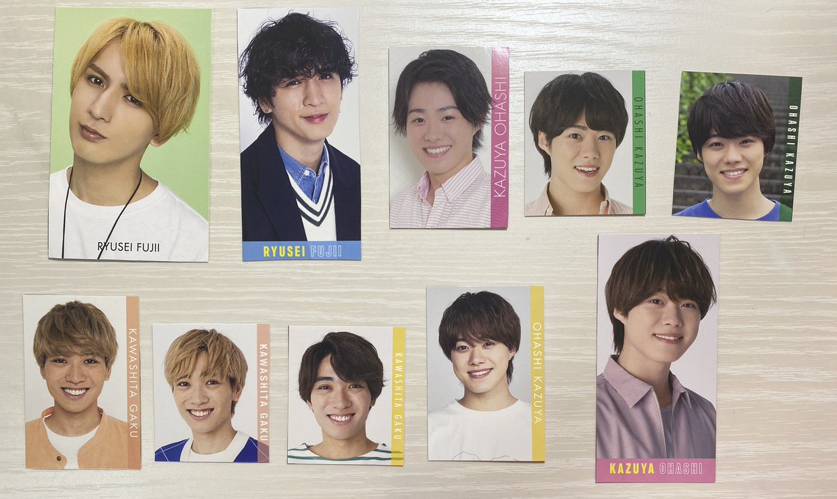p8p_st's tweet photo. @1 

大橋関連画像＋最近の物
藤井関連 画像1枚目、2枚目以外の物
河下永岡関連なんでも○
デタカ 藤井 13 19 22＞23
大橋 14 18 22 23＞17 21
河下21＞22＞23 永岡 22＞23 https://t.co/N2z8QdkTbg