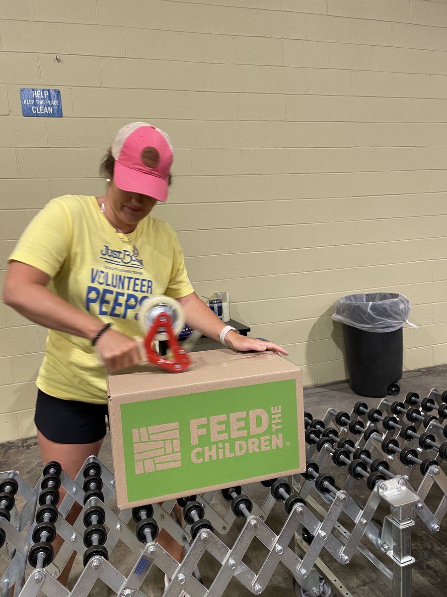 We had the sweetest time partnering with Piramal Critical Care and Impress Packaging volunteering packing boxes at Feed the Children We filled the boxes with food and essentials that will be delivered to families in need across the United States. #centuryofsweetness #volunteer